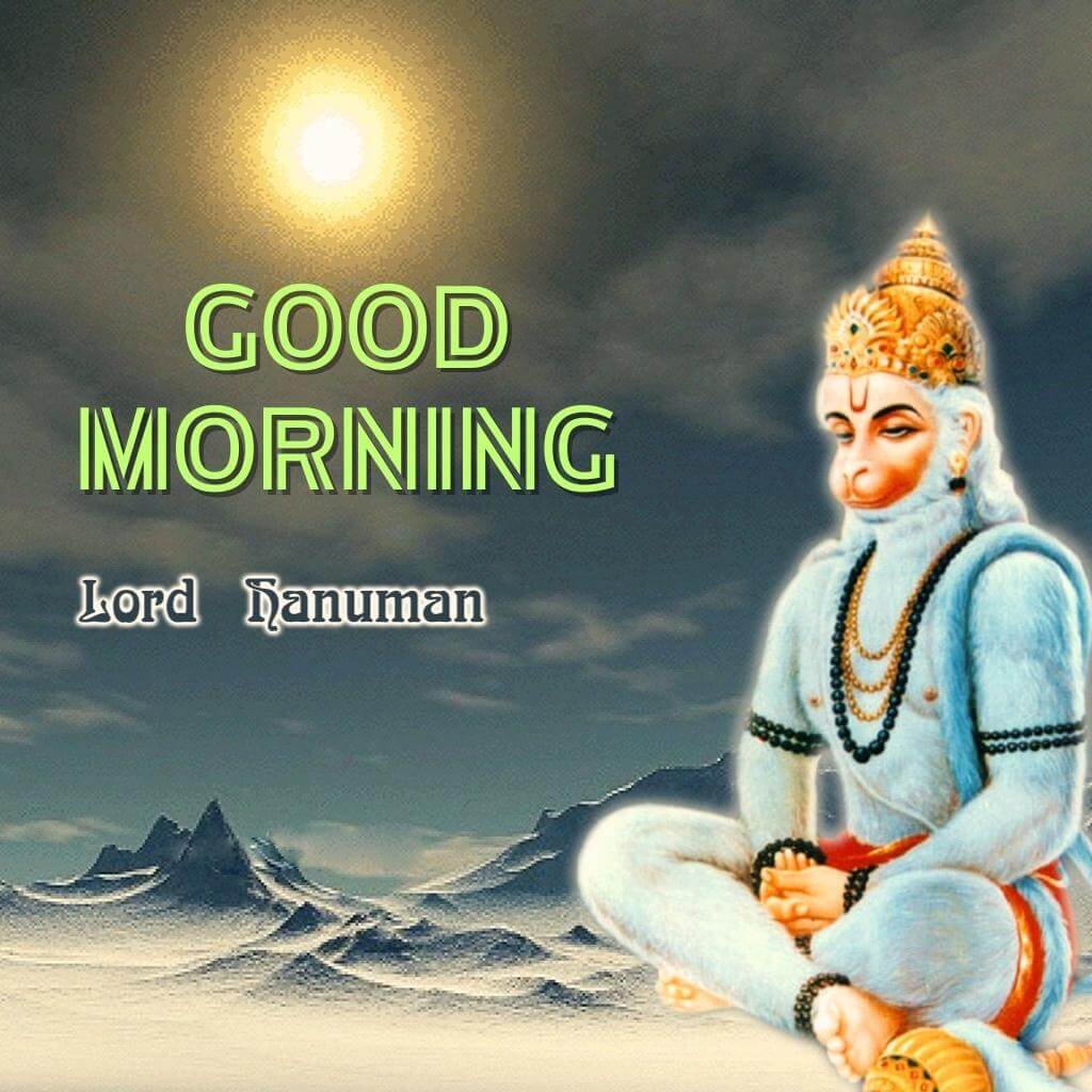 Good Morning Photo With Hanuman Ji